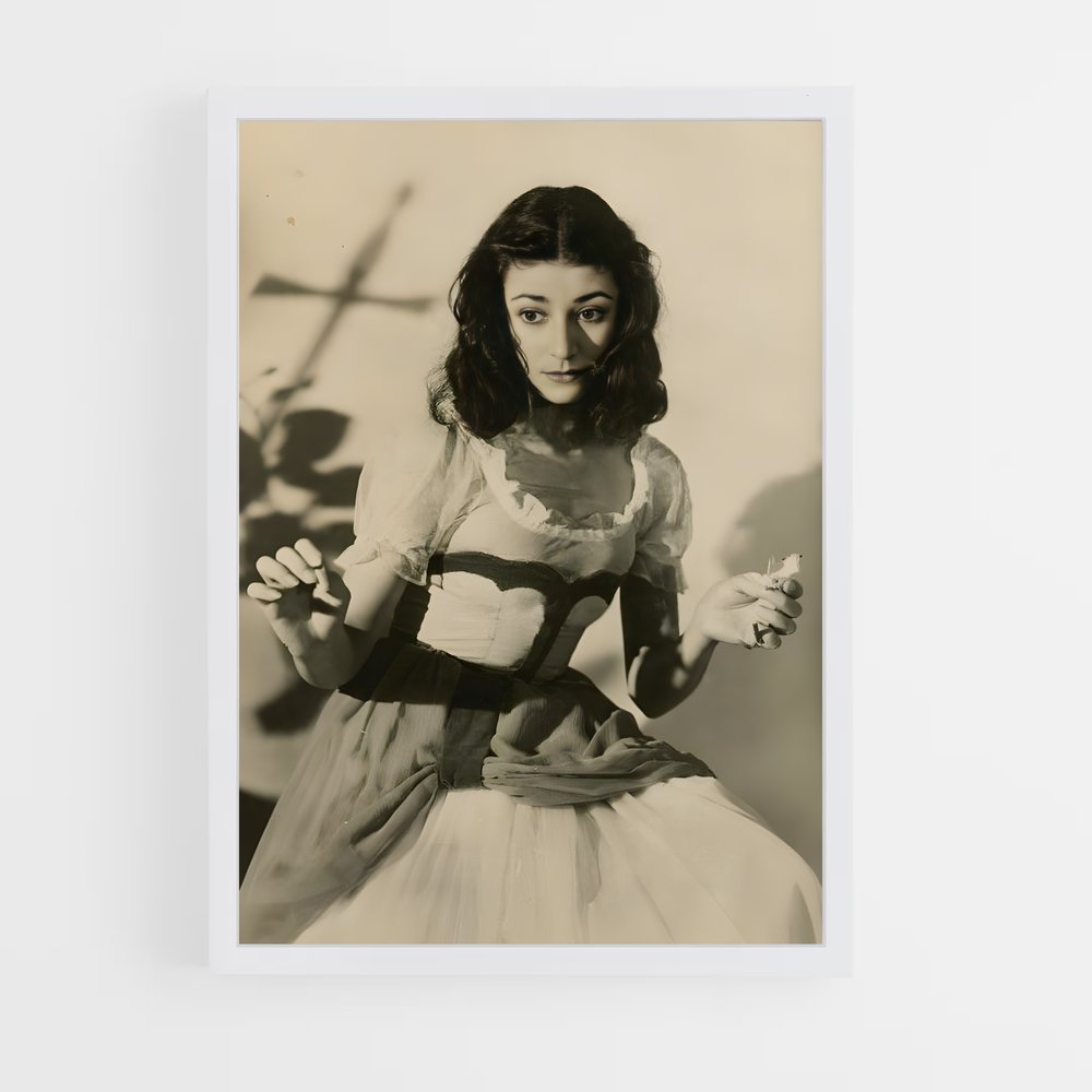 Poster Cigarette & Élégance – affiche Danse (vue 3)